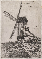 TvB G 2613
<br/>
Oude windmolen
<br/>
<em>Schaepkens, Arnoud (1816-1904)</em>